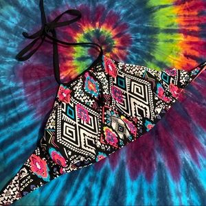 Bathing suit halter top swim suit pacsun summer